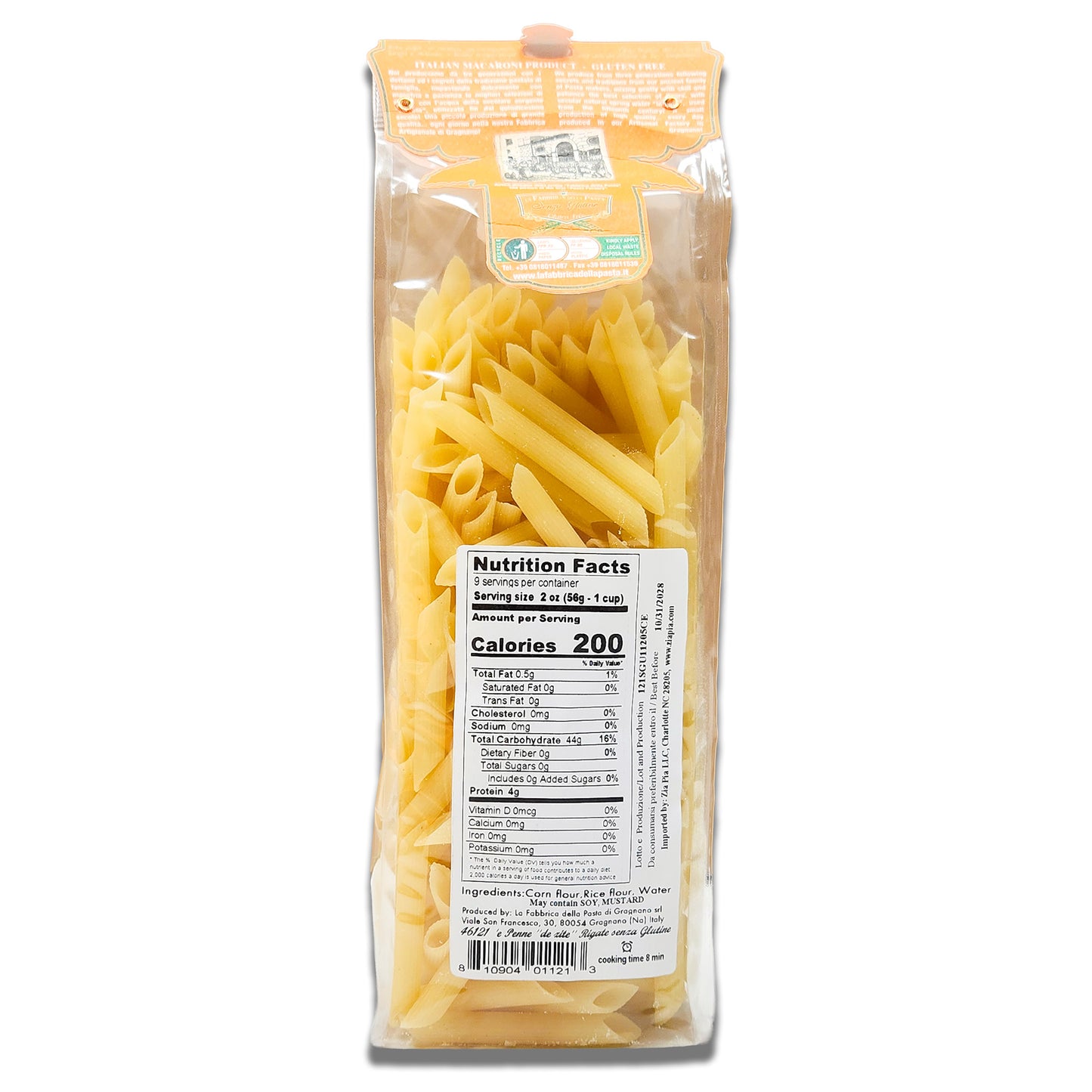 La Fabbrica della Pasta di Gragnano - Gluten Free Penne Rigate