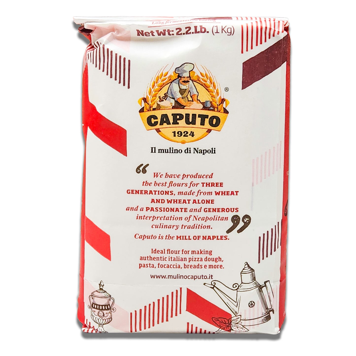 Caputo Molino di Napoli Soft Wheat Chef's Flour "00"
