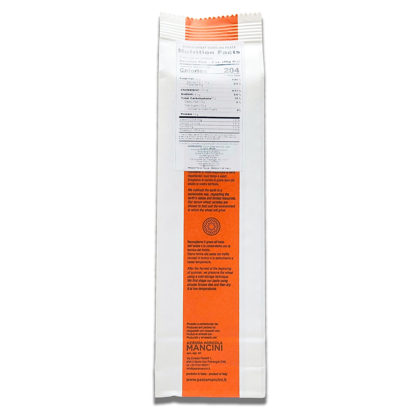 Mancini Pasta - Bucatini 500gr/17.6oz