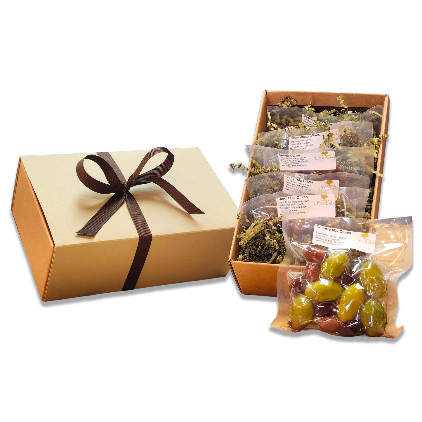 Italian Mini Olive Sampler Gift Box