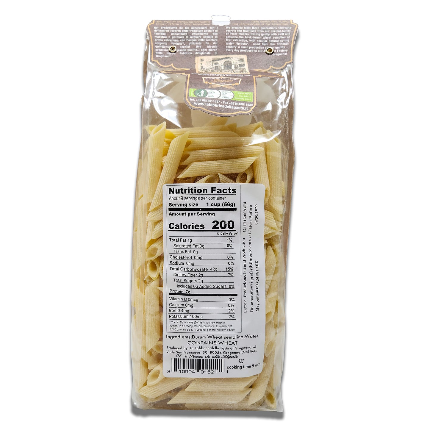 La Fabbrica della Pasta di Gragnano - Penne Rigate