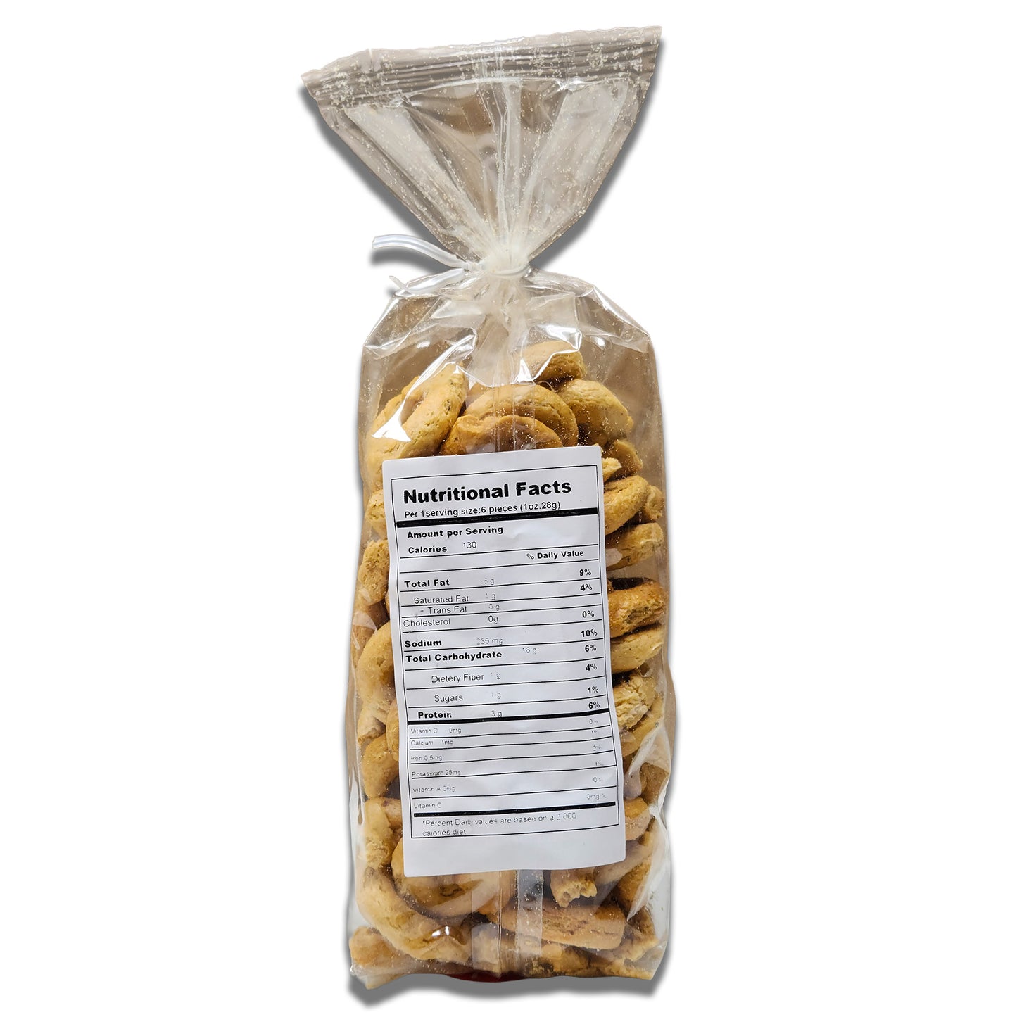 Sanniti Taralli PIZZA Flavor - Traditional Italian Snack Rings with Tomato & Olive Oil, 250g Bag