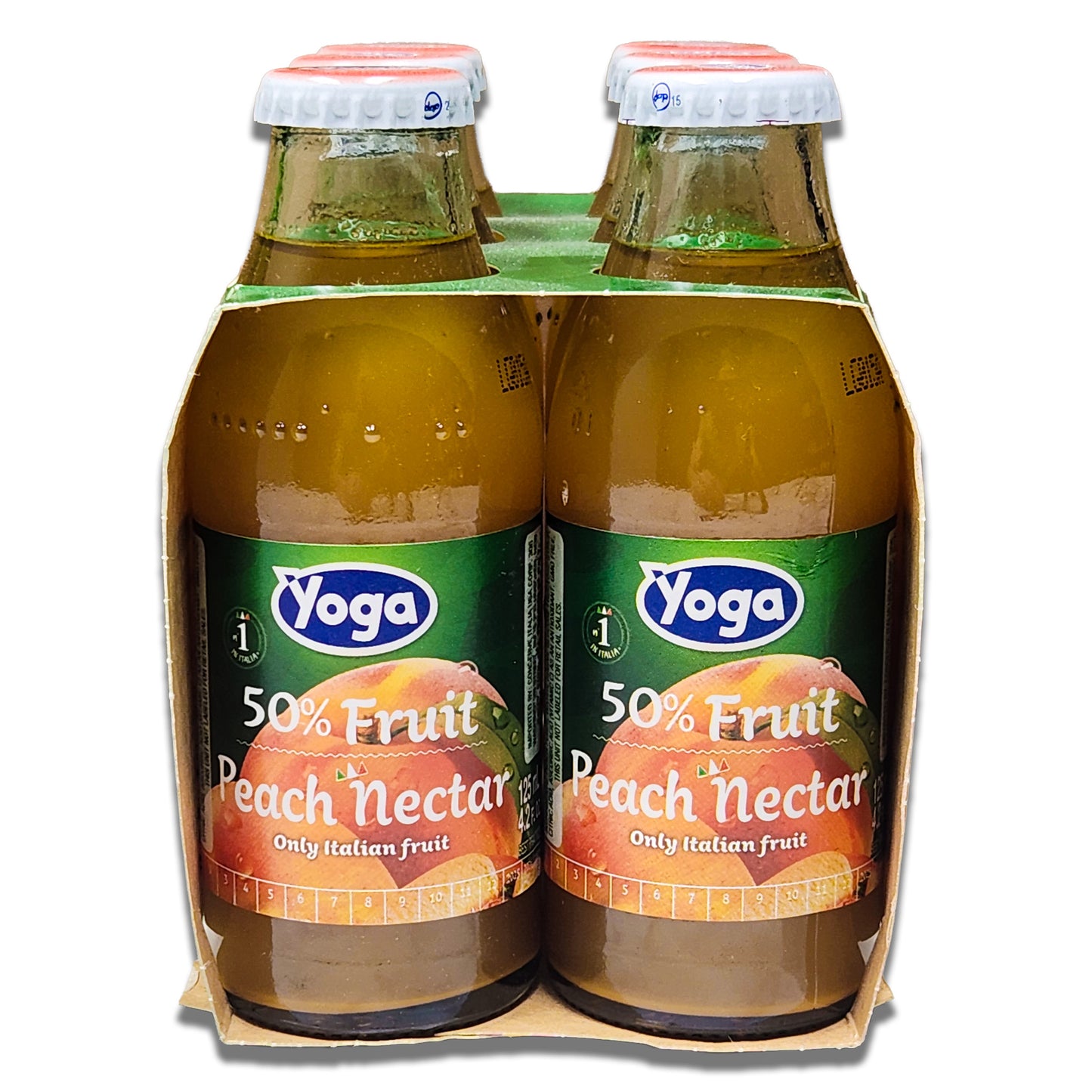Yoga Peach Nectar Fruit Juice - Pack of 6