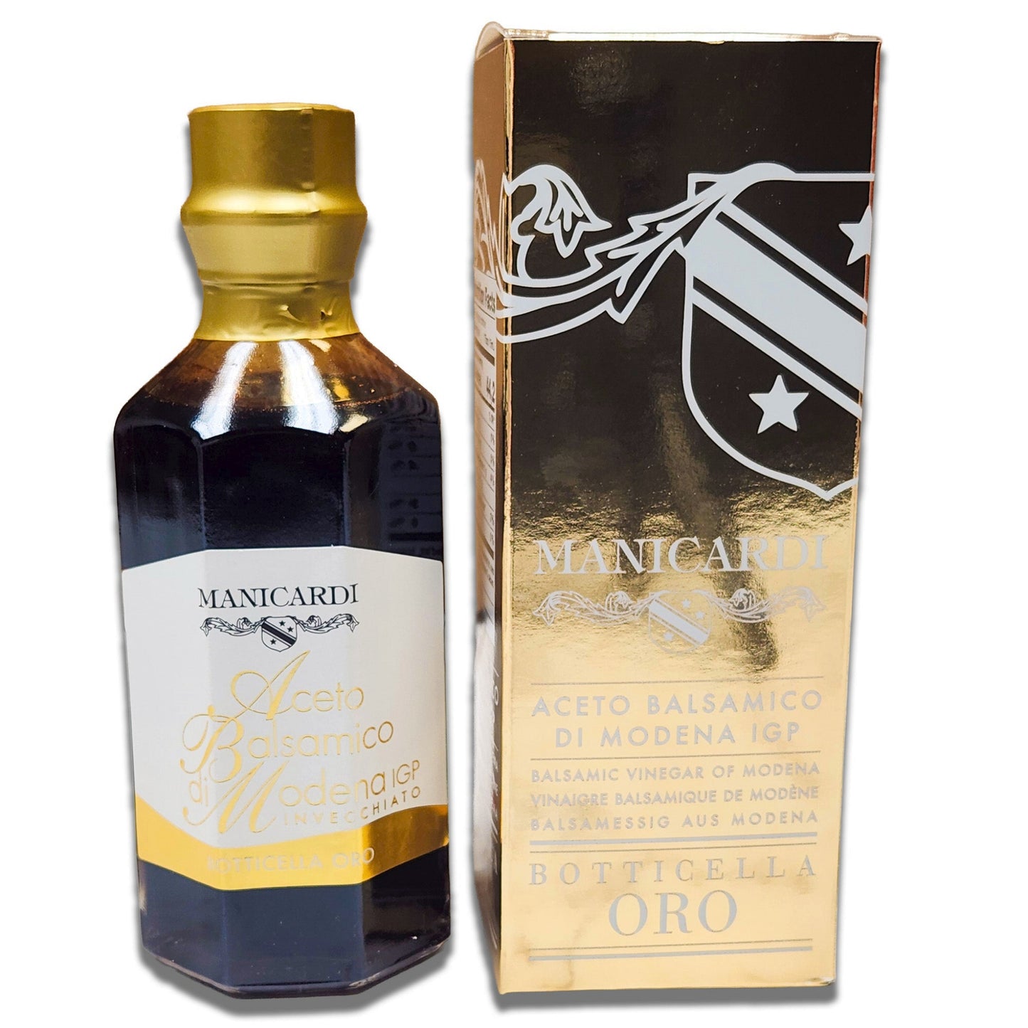 Manicardi Box and Bottle