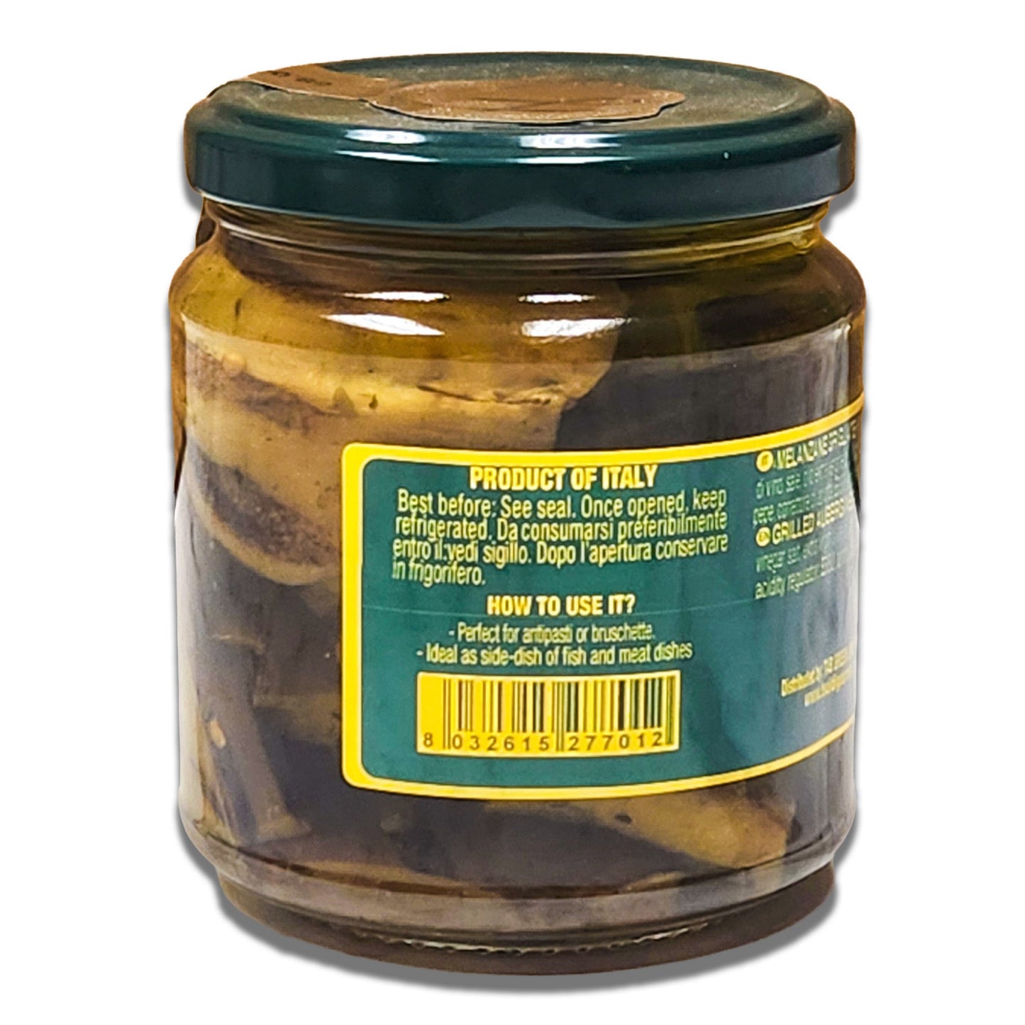Tealdi Grilled Eggplants in Olive Oil - 280g