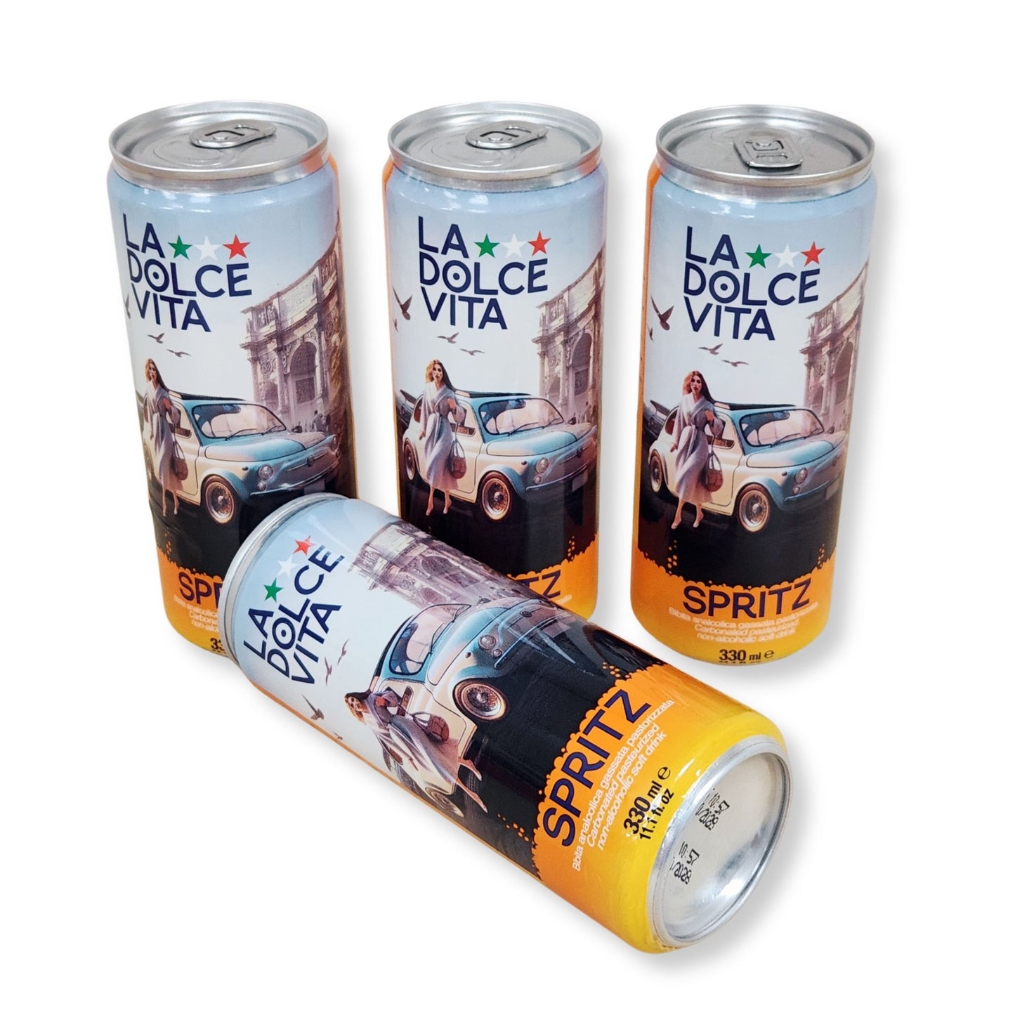 La Dolce Vita Spritz Soda – 11.1 fl oz (330ml) - 4 Pack
