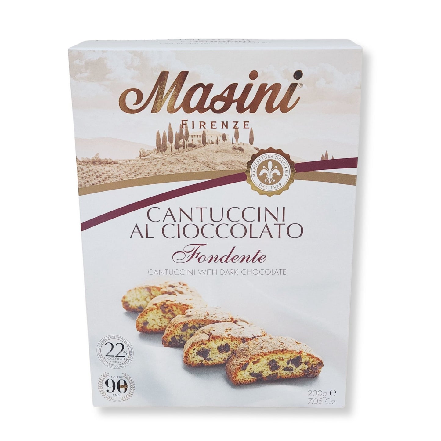 Masini Dark Chocolate Cantuccini al Cioccolato 200gr