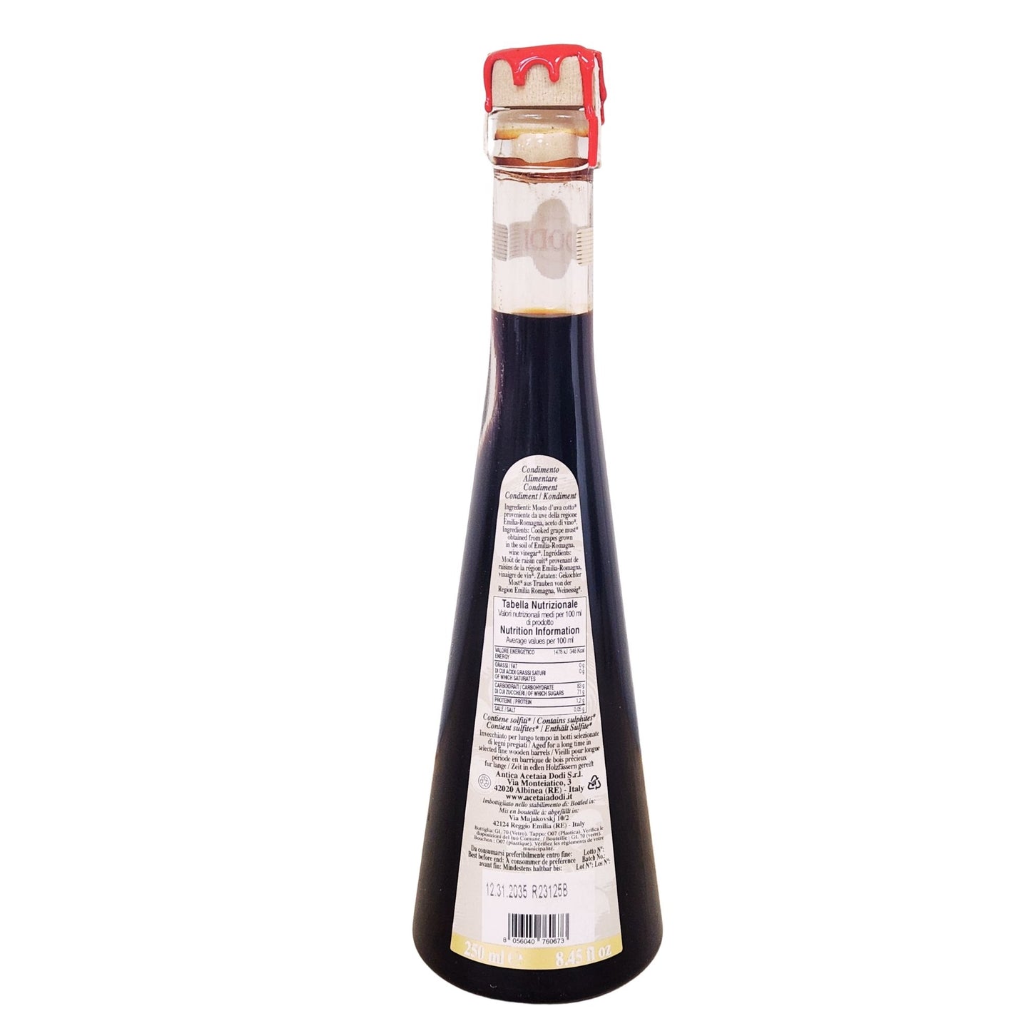 Aged Balsamic Vinegar Acetaia Dodi Riserva di Famiglia - 250ml
