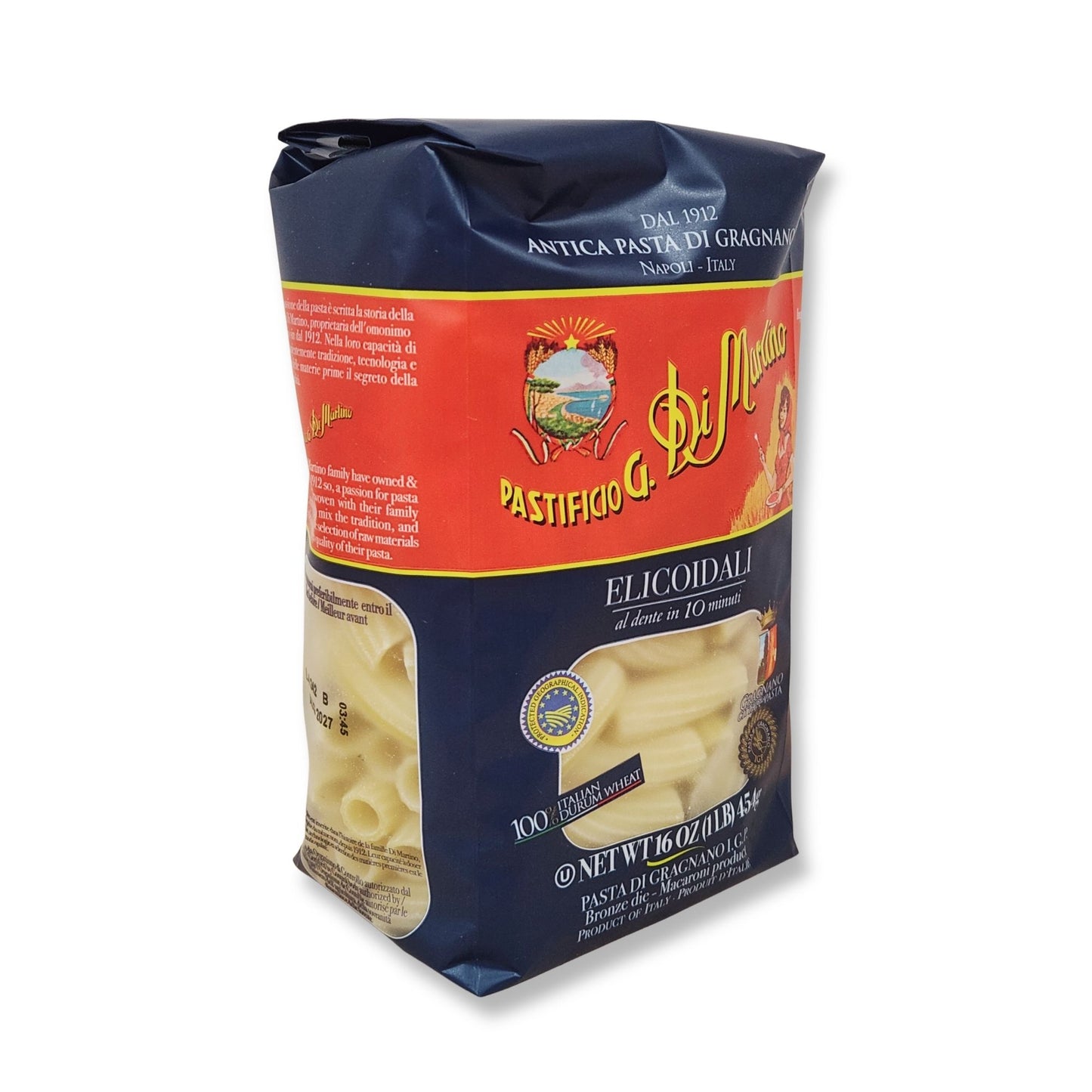 Pastificio di Martino Elicoidali Pasta di Gragnano I.G.P. 1LB (454gr)
