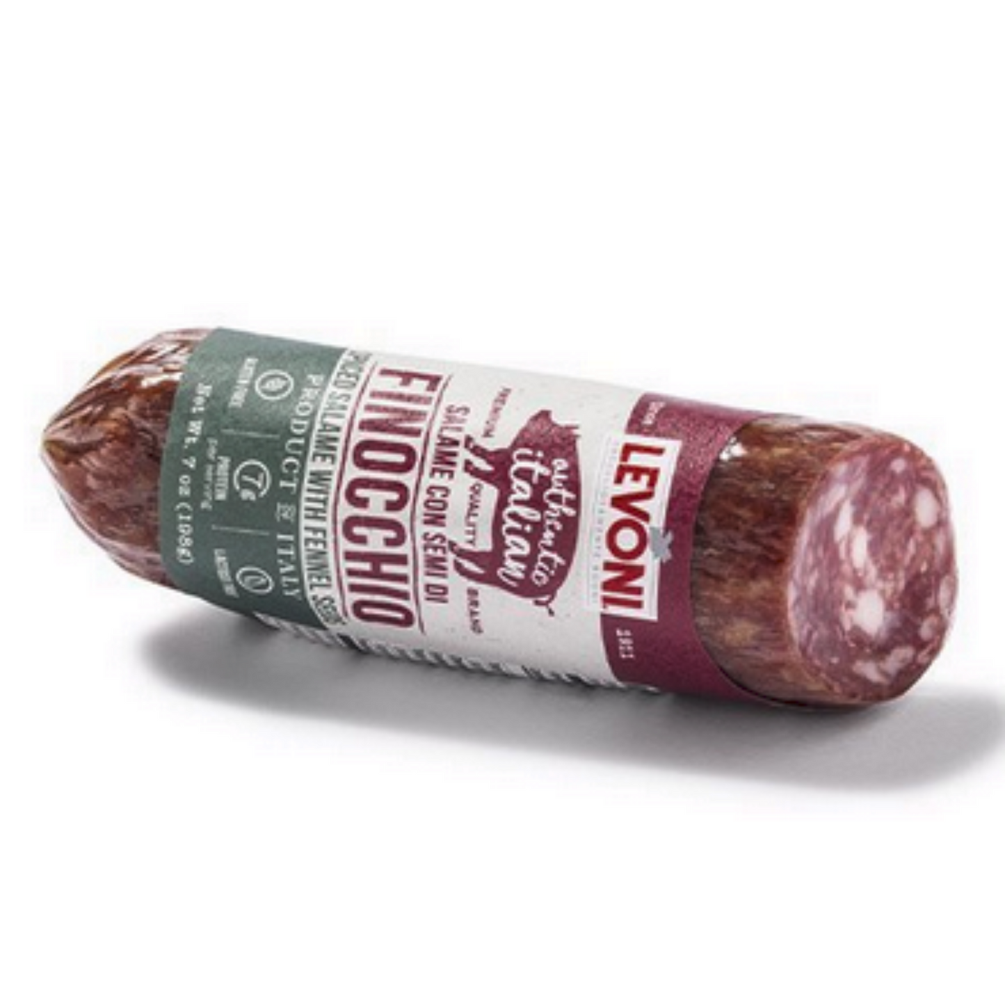 Levoni Salame with Finocchio - 7oz Chub Italian Fennel Salami