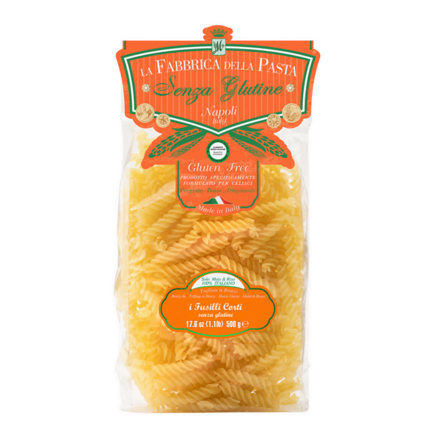 La Fabbrica della Pasta di Gragnano - Gluten Free Fusilli Corti