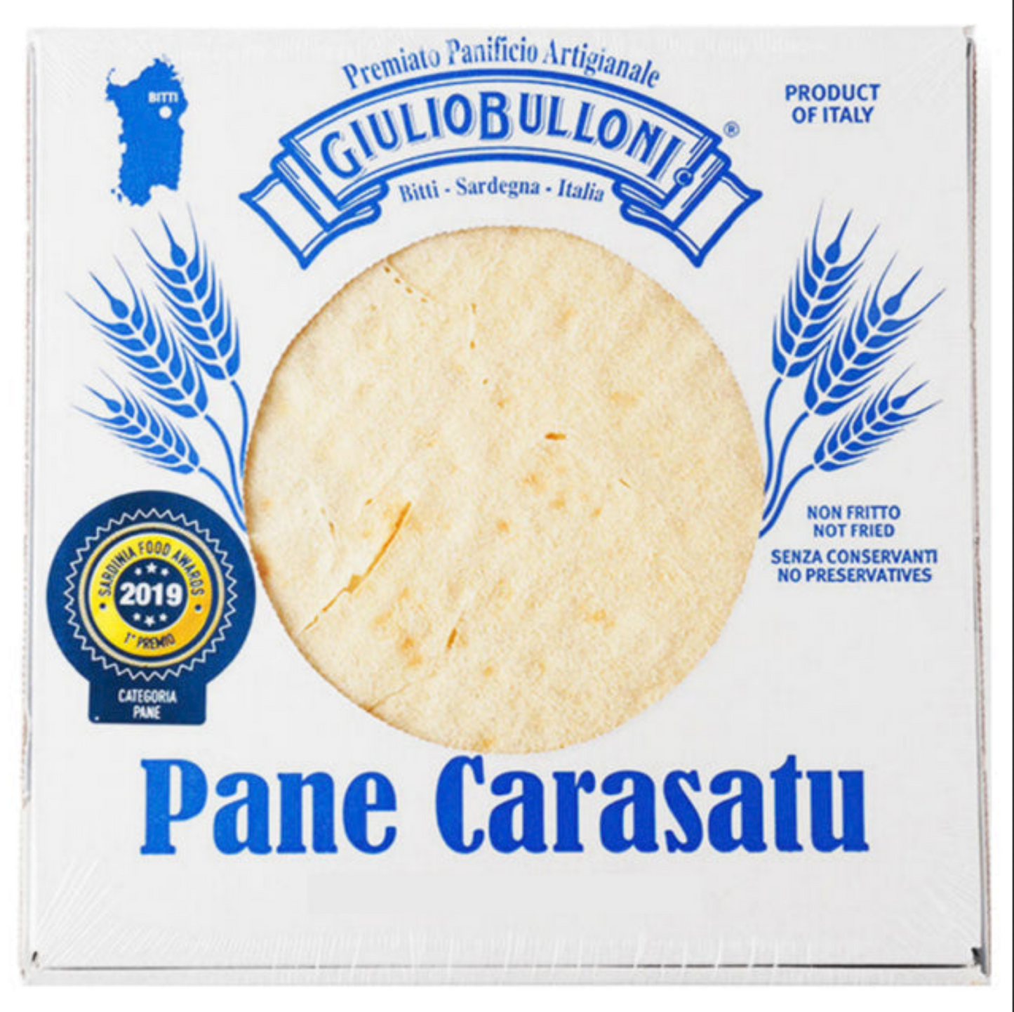 Giulio Bulloni Pane Carasatu Bread