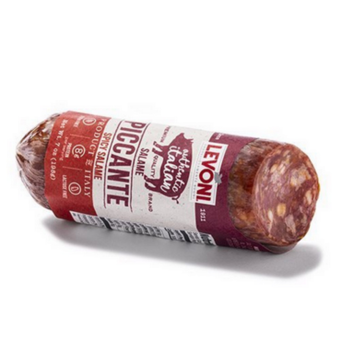 Levoni Salame Piccante - 7oz Chub Spicy Italian Salami
