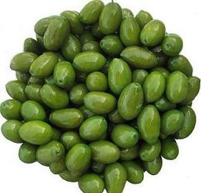 Green Bella di Cerignola Olives - Large Jar/Frutto D'Italia/Olives