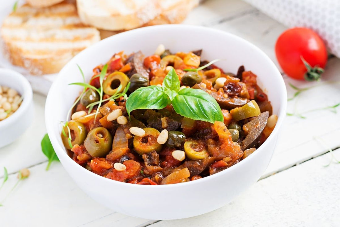 Authentic Sicilian Caponata: A Sweet and Sour Eggplant Recipe