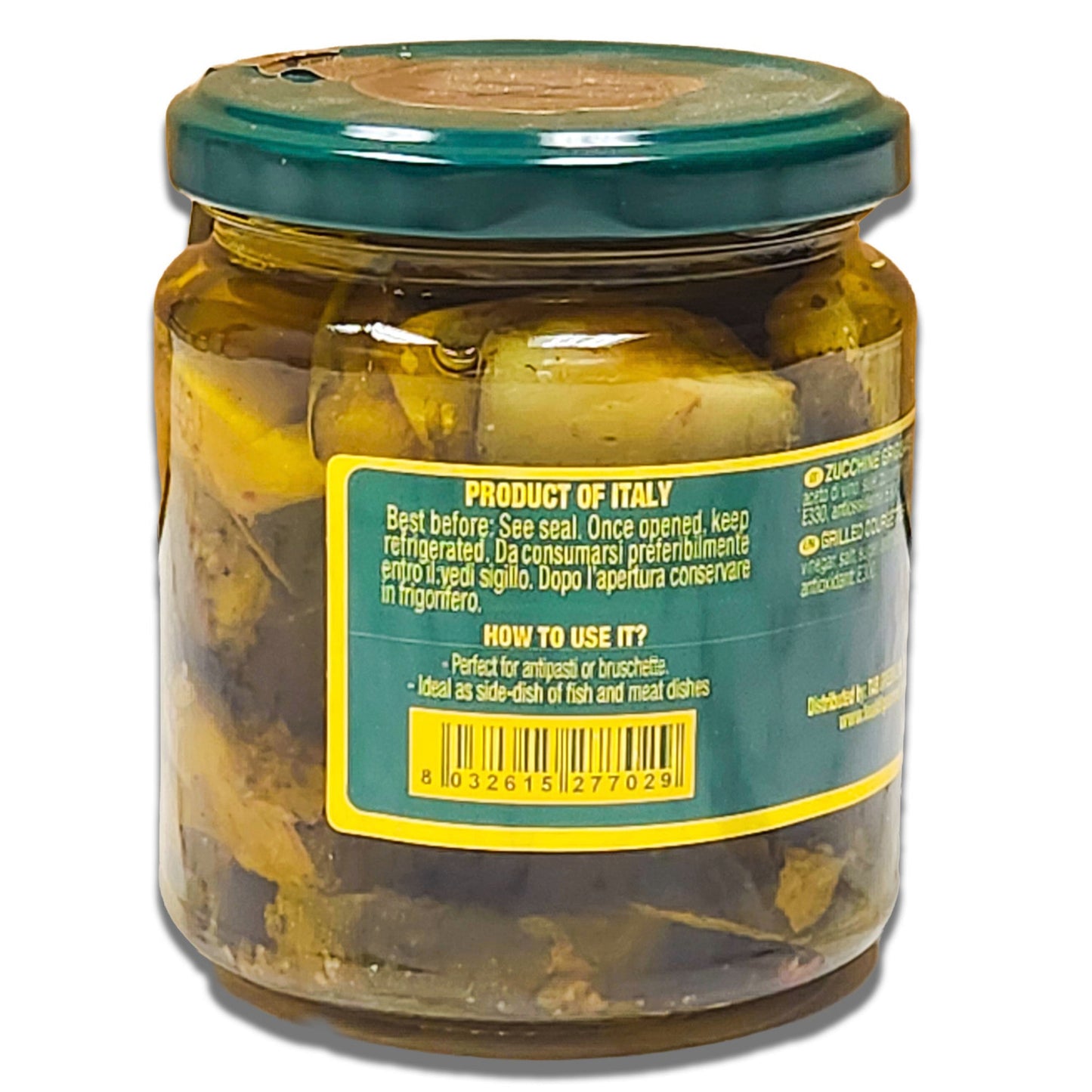 Tealdi Grilled Zucchini in Olive Oil - 280g