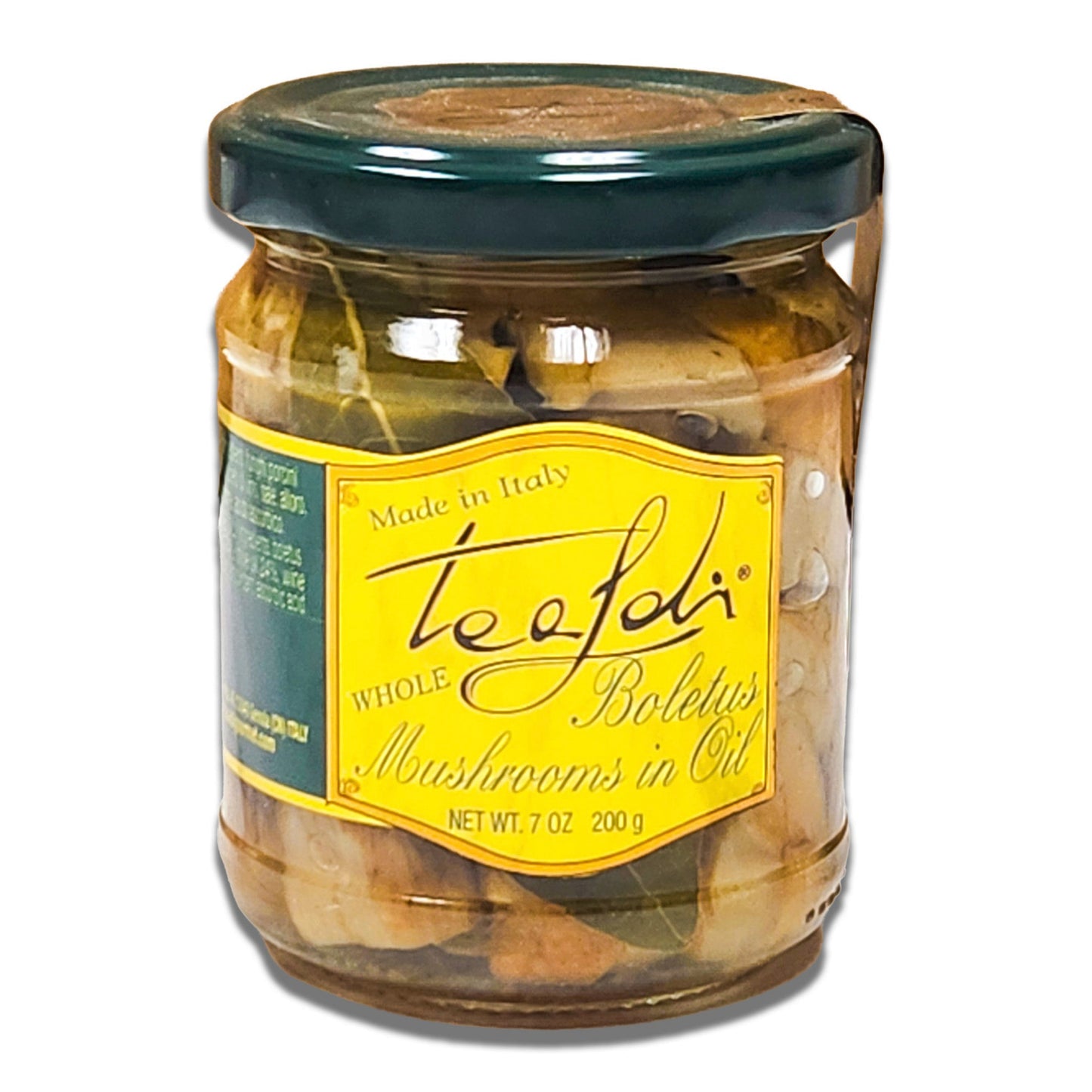 Tealdi Whole Porcini Mushrooms in Olive Oil - 200g