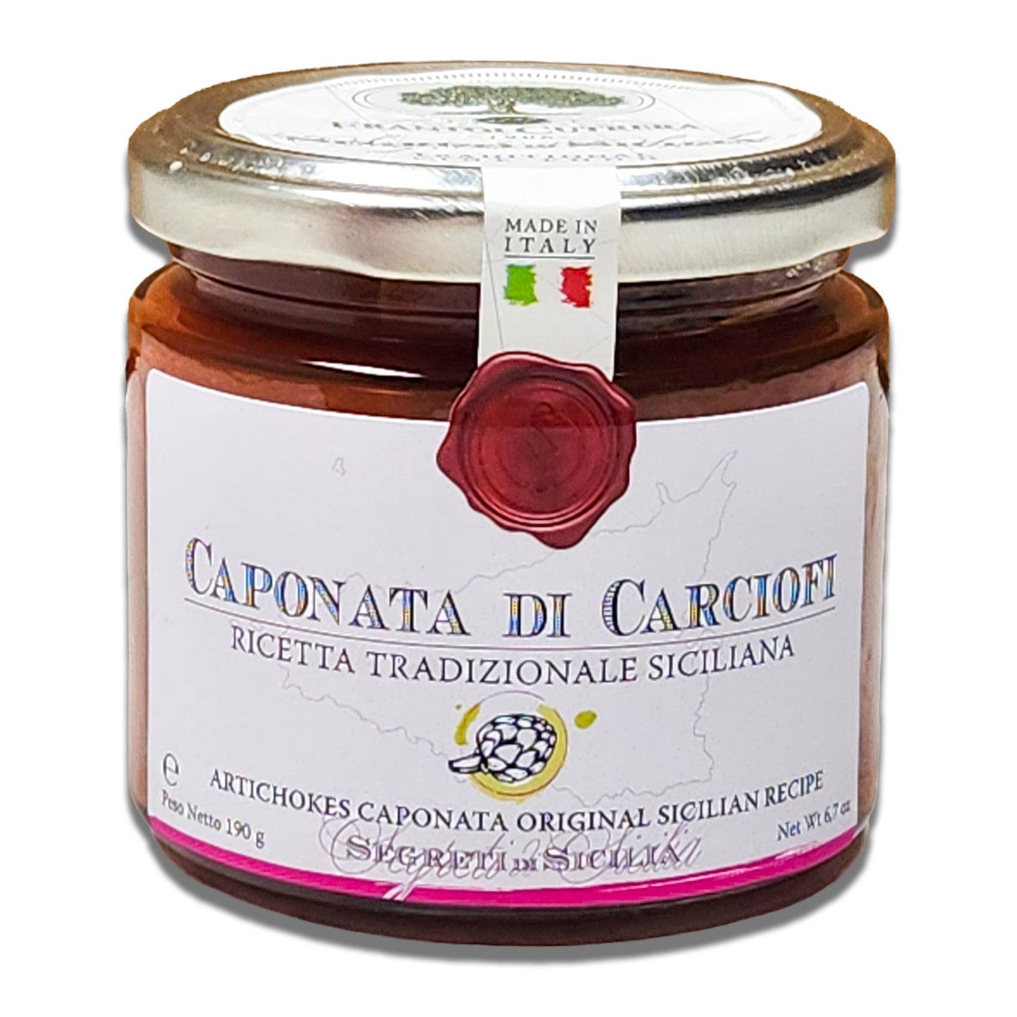 Segreti di Sicilia Artichokes Caponata Carciofi by Frantoi Cutrera