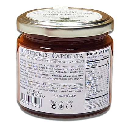 Segreti di Sicilia Artichokes Caponata Carciofi by Frantoi Cutrera
