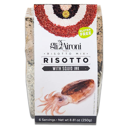 Gli Aironi Gourmet Squid Ink Risotto Mix al Nero di Seppia