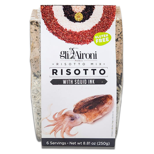 Gli Aironi Gourmet Squid Ink Risotto Mix al Nero di Seppia