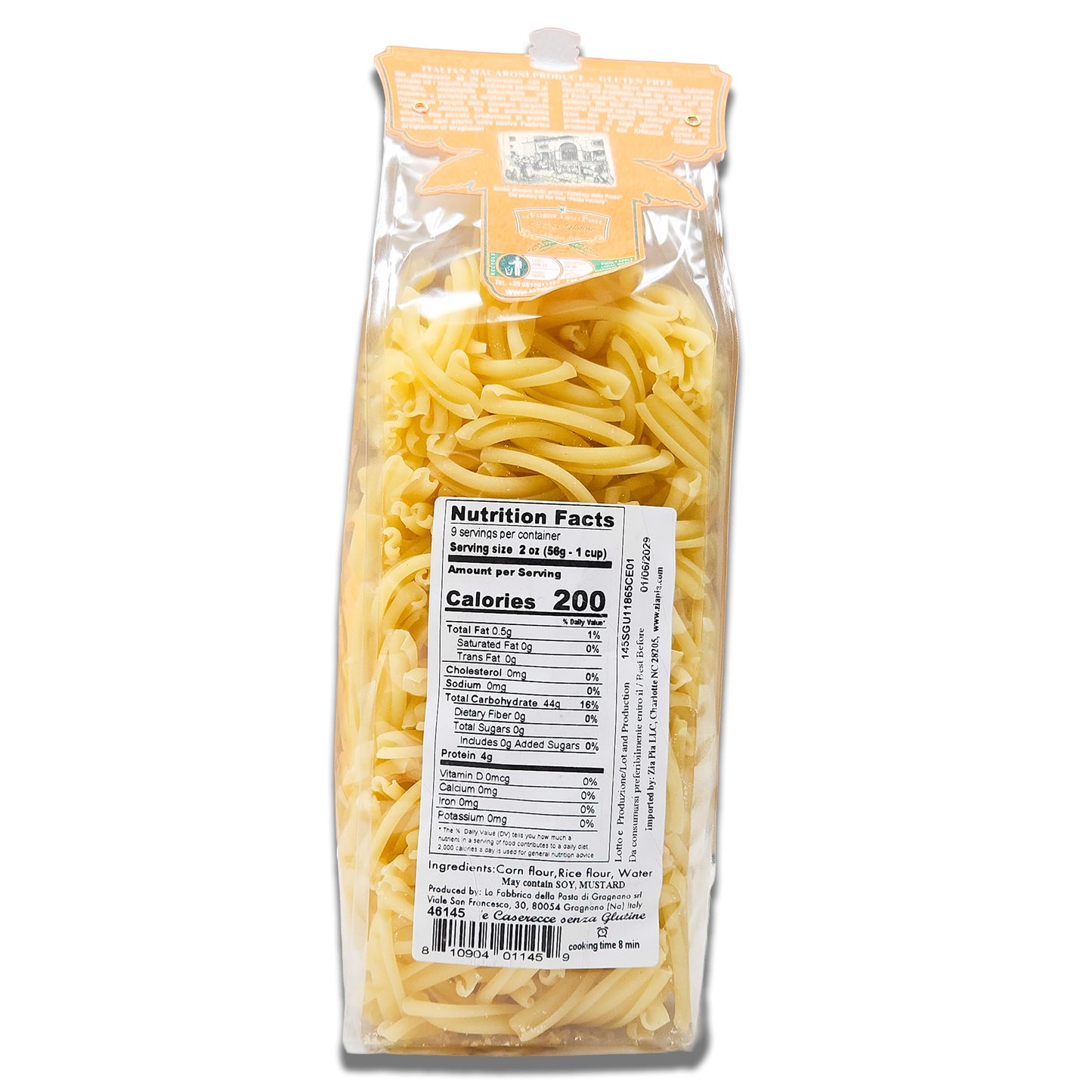 La Fabbrica della Pasta di Gragnano - Gluten Free Caserecce