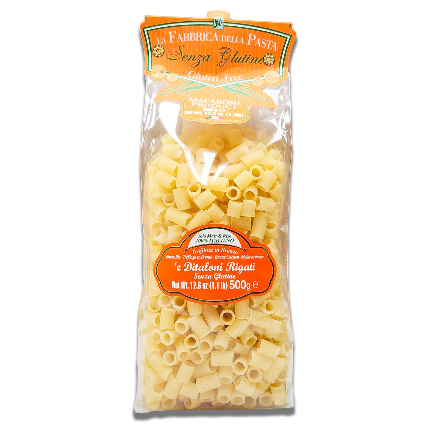 La Fabbrica della Pasta di Gragnano - Gluten Free Ditaloni Rigati