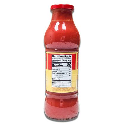 Mutti Italian Passata di Pomodoro - Fine Tomato Puree - 100% Italian Tomatoes - Ideal for Pasta and Pizza Sauce