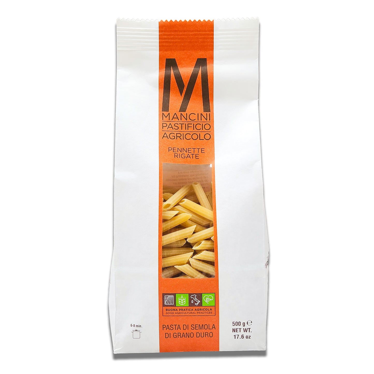 Mancini Pasta - Pennette Rigate 500gr/17.6oz