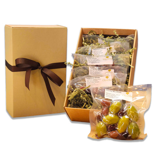 Italian Mini Olive Sampler Gift Box