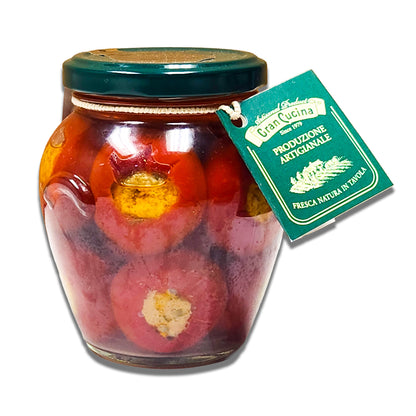 Tealdi Hot Chili Peppers Stuffed with Tuna - 280g