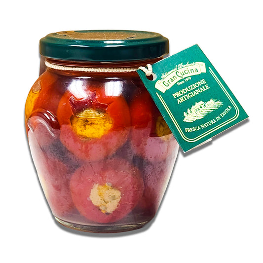 Tealdi Hot Chili Peppers Stuffed with Tuna - 280g