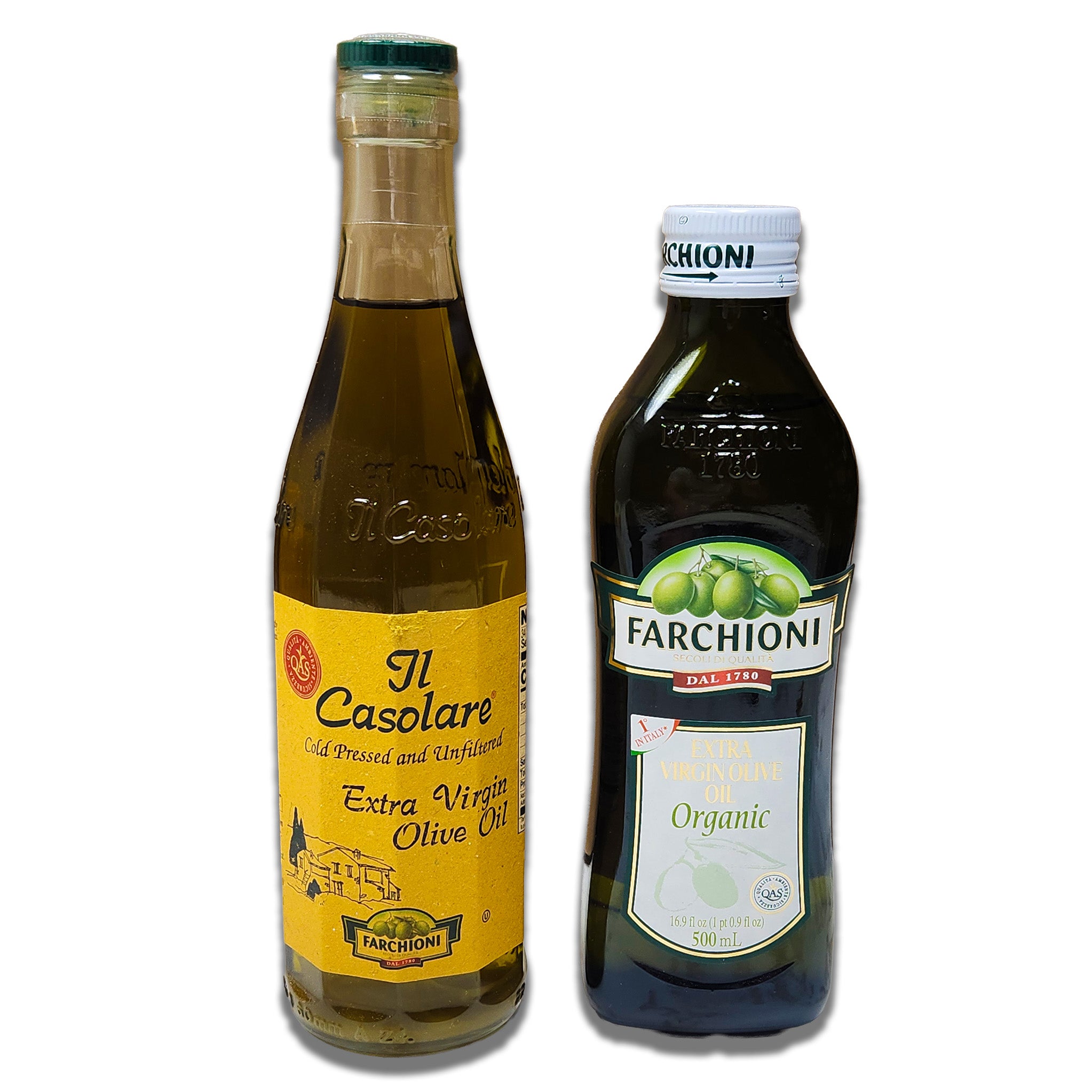 Farchioni Olive Oil Sampler | Classic & Unfiltered Il Casolare