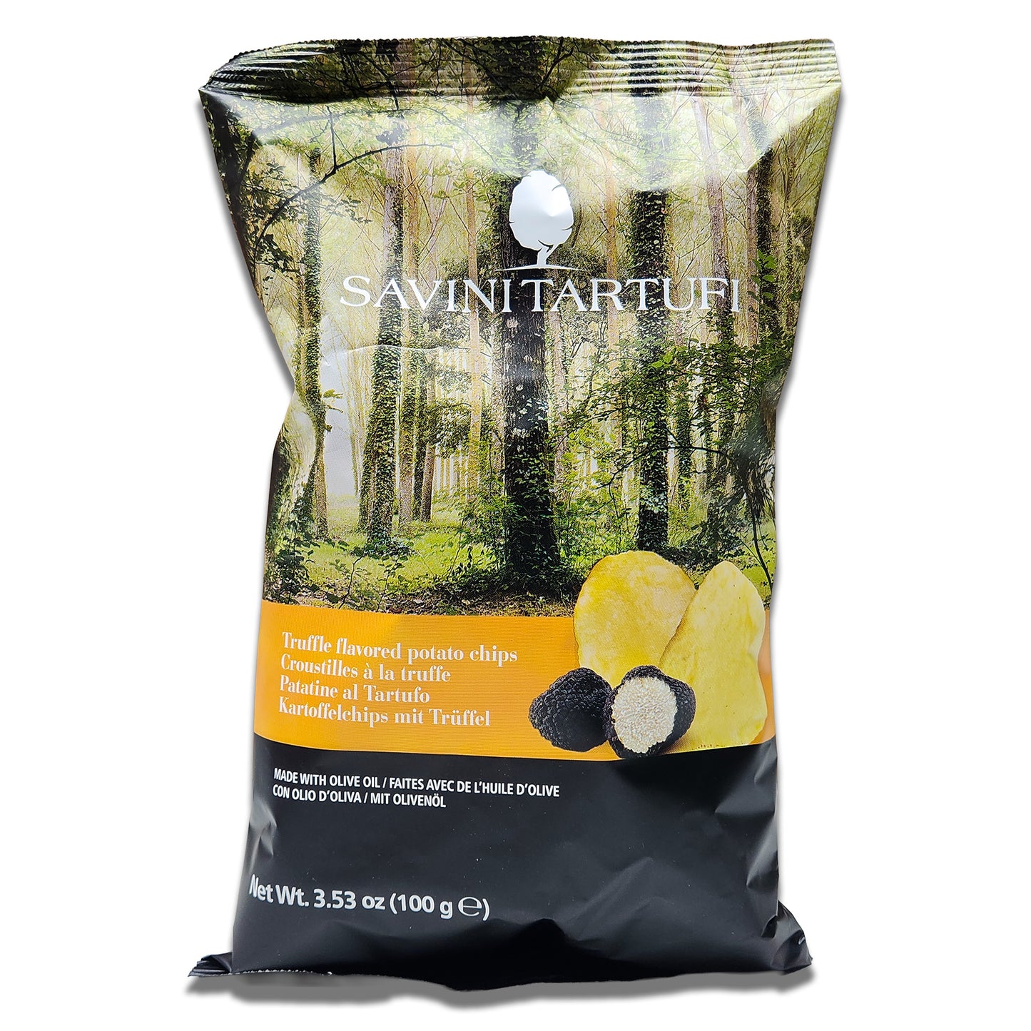 Savini Tartufi Truffle Potato Chips - 100g Bag