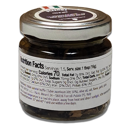 Savini Tartufi Sliced Truffle in Oil - 90gr