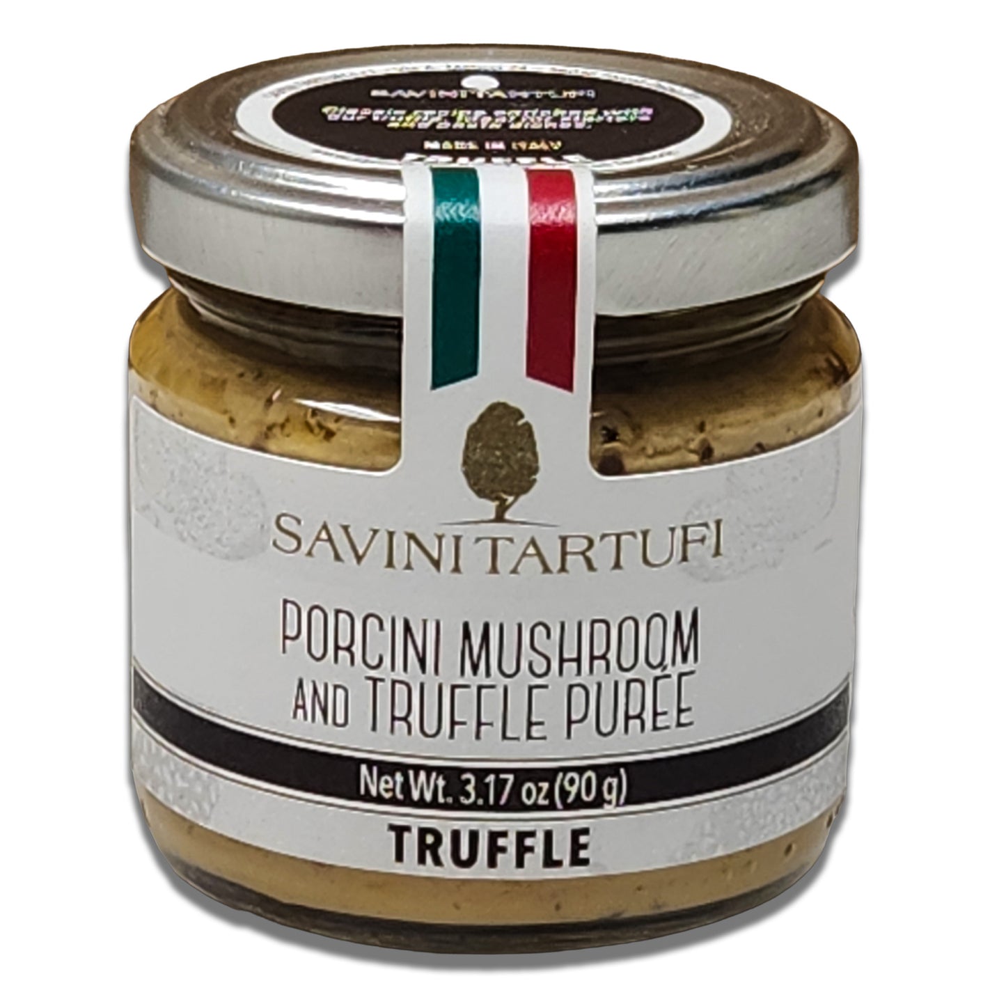 Savini Tartufi Porcini Mushroom and Truffle Puree 90g - Italian Gourmet Sauce for Pasta, Risotto & Crostini
