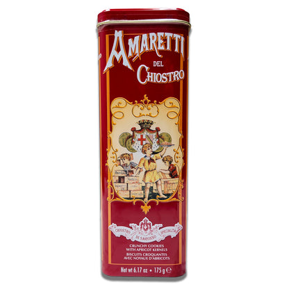 Amaretti del Chiostro Tower Tin - Italian Cookies 6.17oz