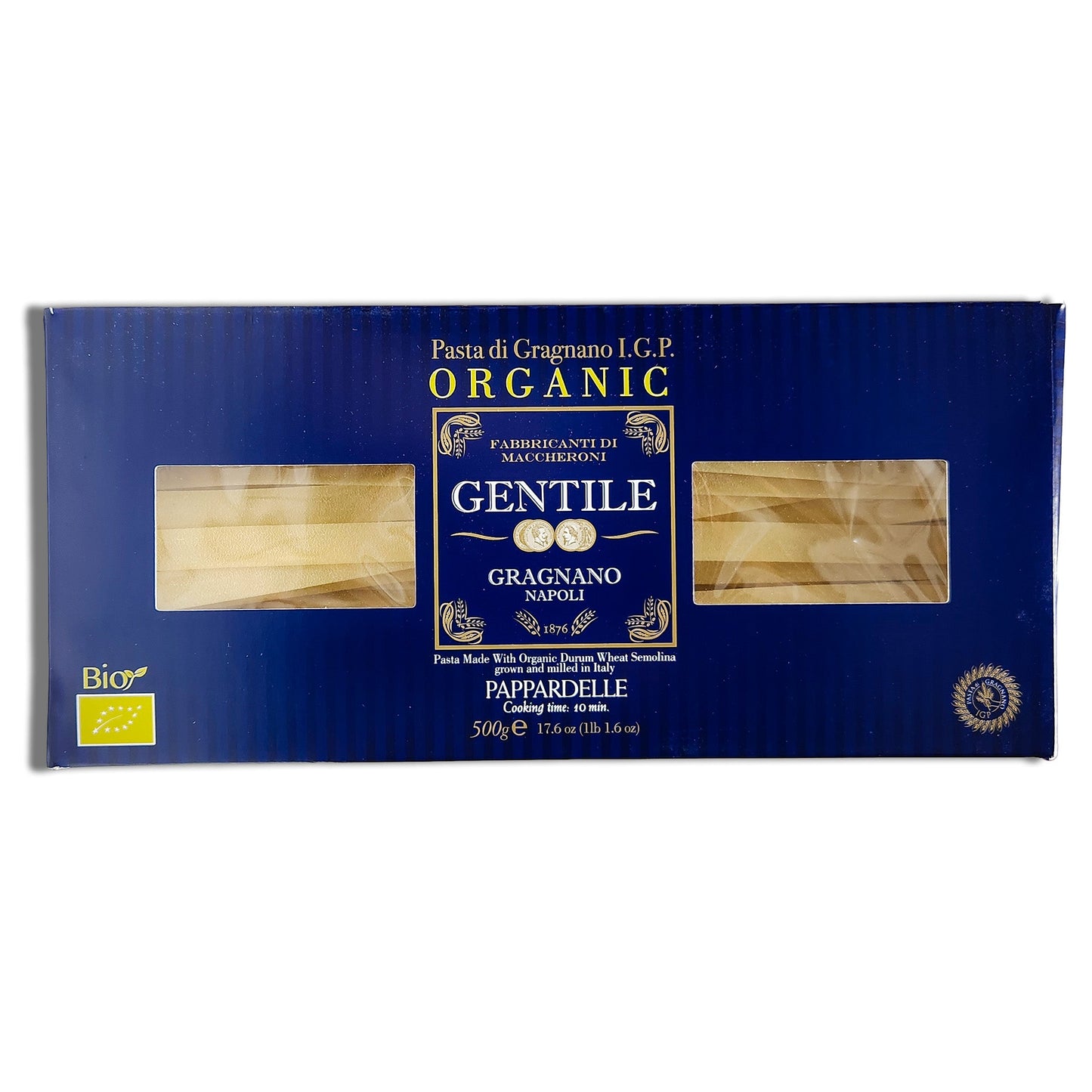 Gentile Organic Pappardelle Pasta di Gragnano I.G.P. – 17.6 oz (500g)