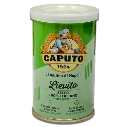Lievito Antimo Caputo Italian Active Dry Yeast - Perfect for Authentic Pizza & Bread | 3.5oz Tin