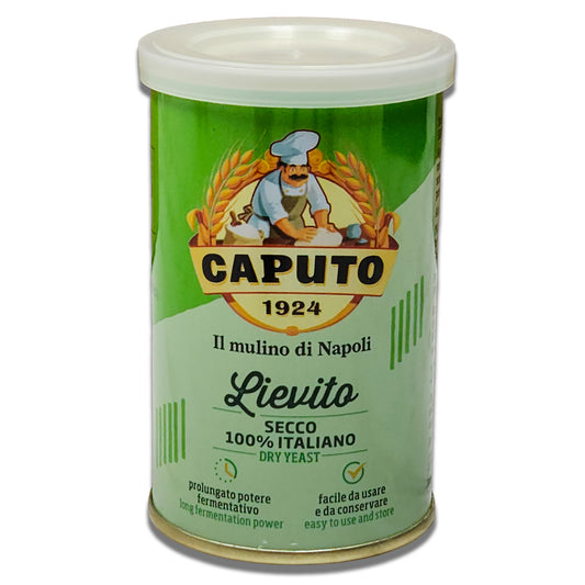 Lievito Antimo Caputo Italian Active Dry Yeast - Perfect for Authentic Pizza & Bread | 3.5oz Tin