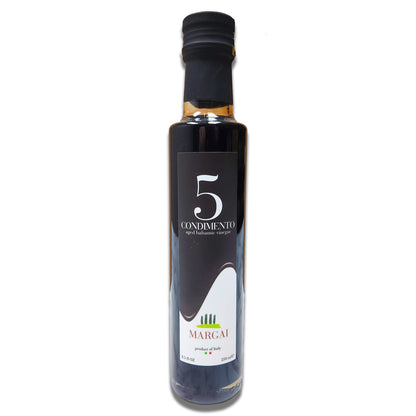 Margai Condimento 5 Year Aged Balsamic Vinegar - Versatile Gourmet Vinegar 250ml