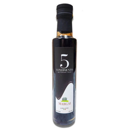 Margai Condimento 5 Year Aged Balsamic Vinegar - Versatile Gourmet Vinegar 250ml