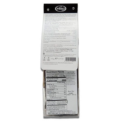 Pirro Squid Ink Tagliatelle Pasta – 8.8 oz (250g)