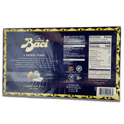 Perugina Baci Original Dark Chocolate Praline With Hazelnuts 150g Box