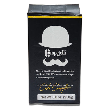 Campetelli Caffe Miscela ARABICA Wood Fire Roasted GROUND Coffee
