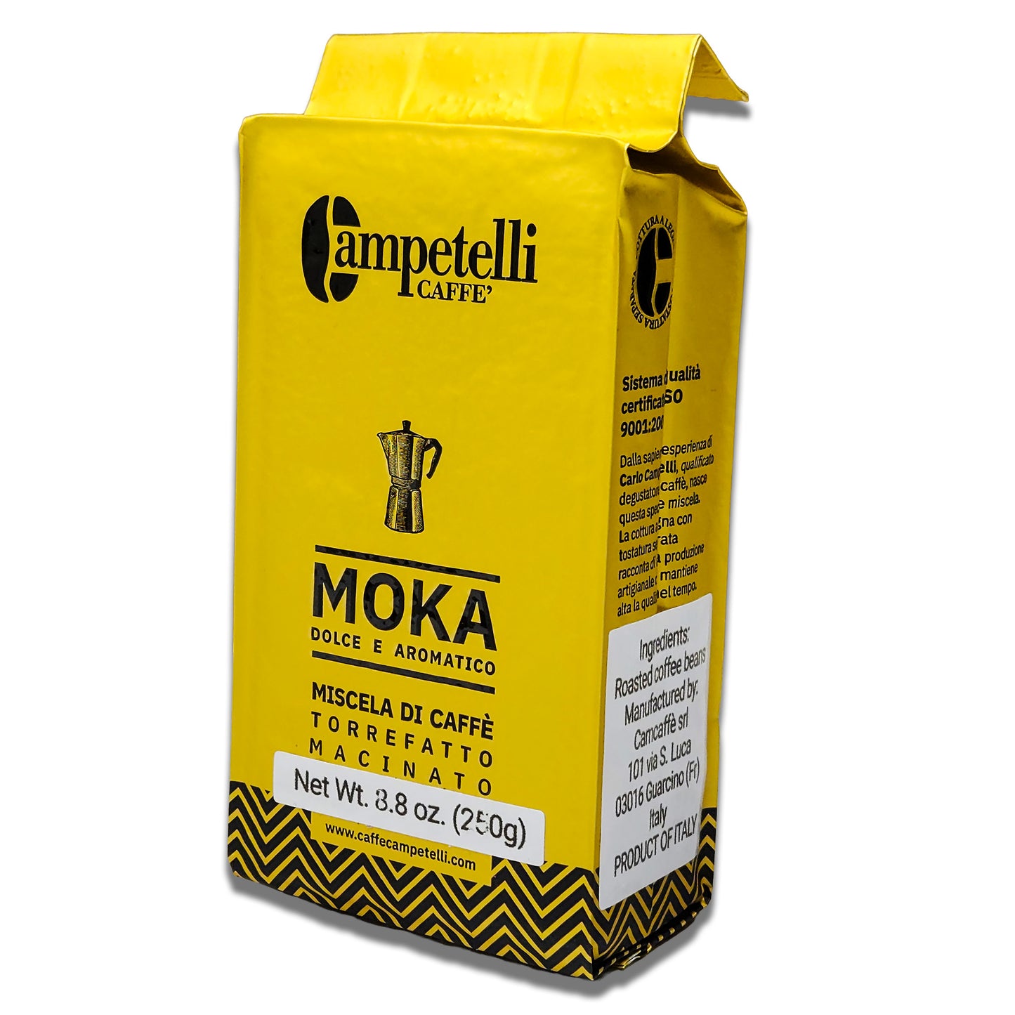 Campetelli Caffe Miscela ORO Wood Fire Roasted GROUND Coffee