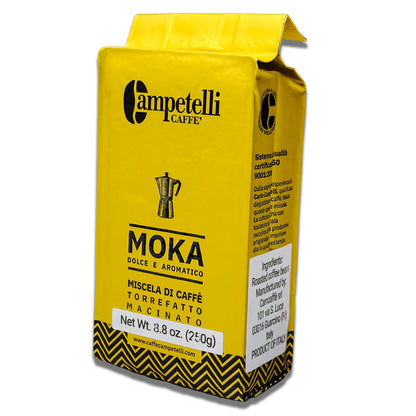 Campetelli Caffe Miscela ORO Wood Fire Roasted GROUND Coffee