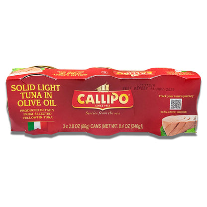 Callipo Solid Light Tuna in Olive Oil