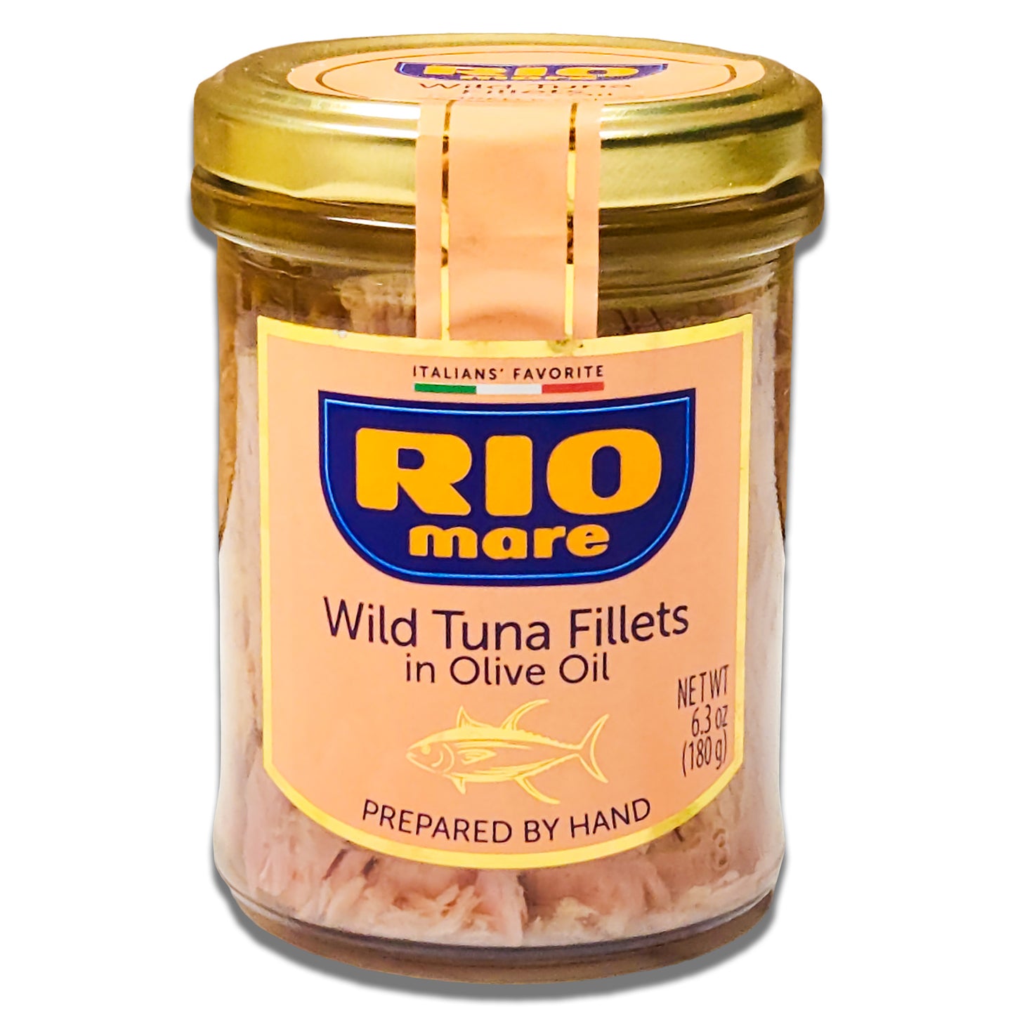 Rio Mare Wild Tuna Fillets in Olive Oil - 180gr jar