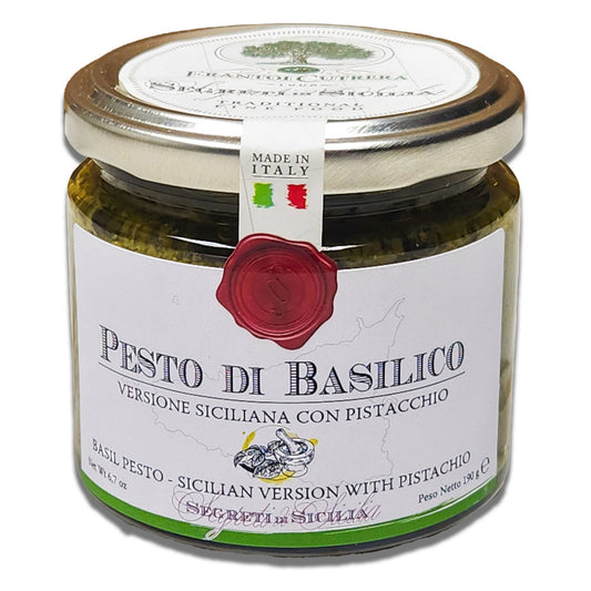Segreti di Sicilia Basil Pesto by Frantoi Cutrera - 190gr